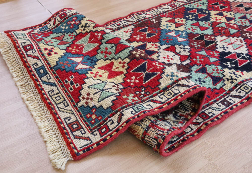 スマックキリム　イラン・ダシュテモガン産　約186×49cm