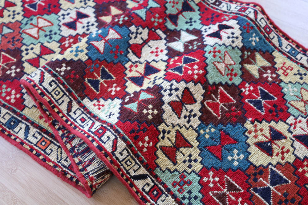 スマックキリム　イラン・ダシュテモガン産　約186×49cm