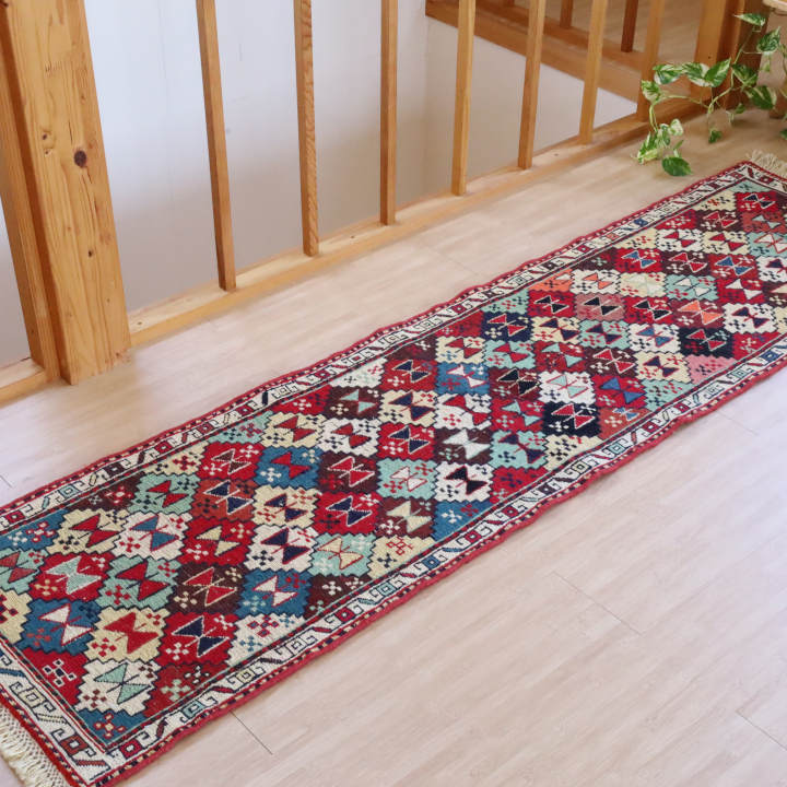 スマックキリム　ダシュテモガン産 186×49cm