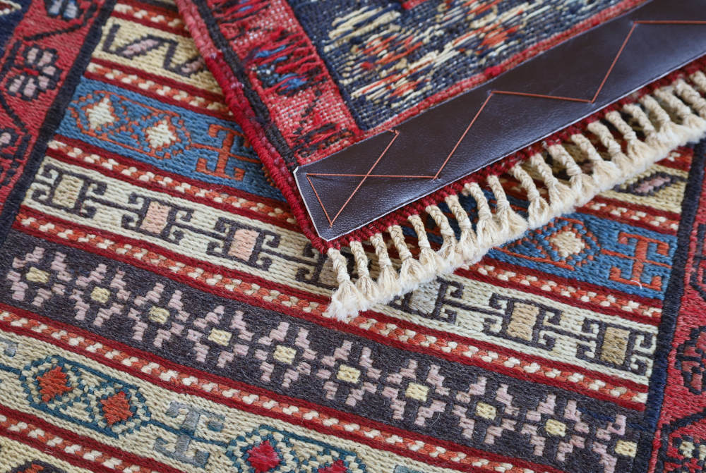 キリム玄関マット　イラン・ダシュテモガン産　107×56cm 部分画像3