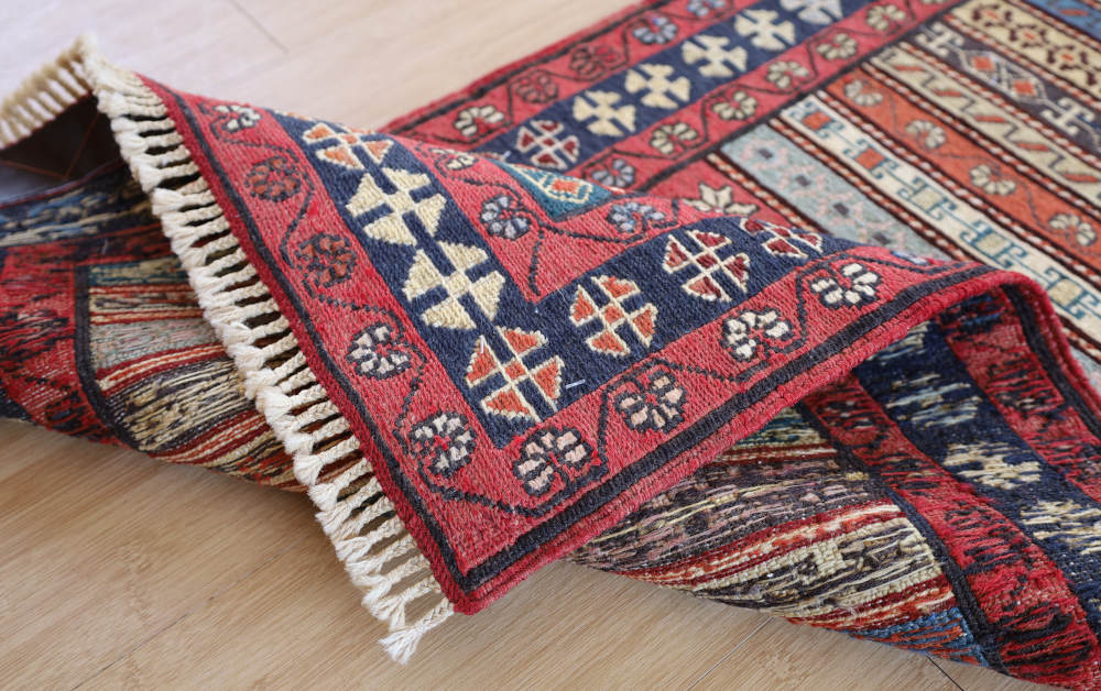 キリム玄関マット　イラン・ダシュテモガン産　107×56cm 部分画像5