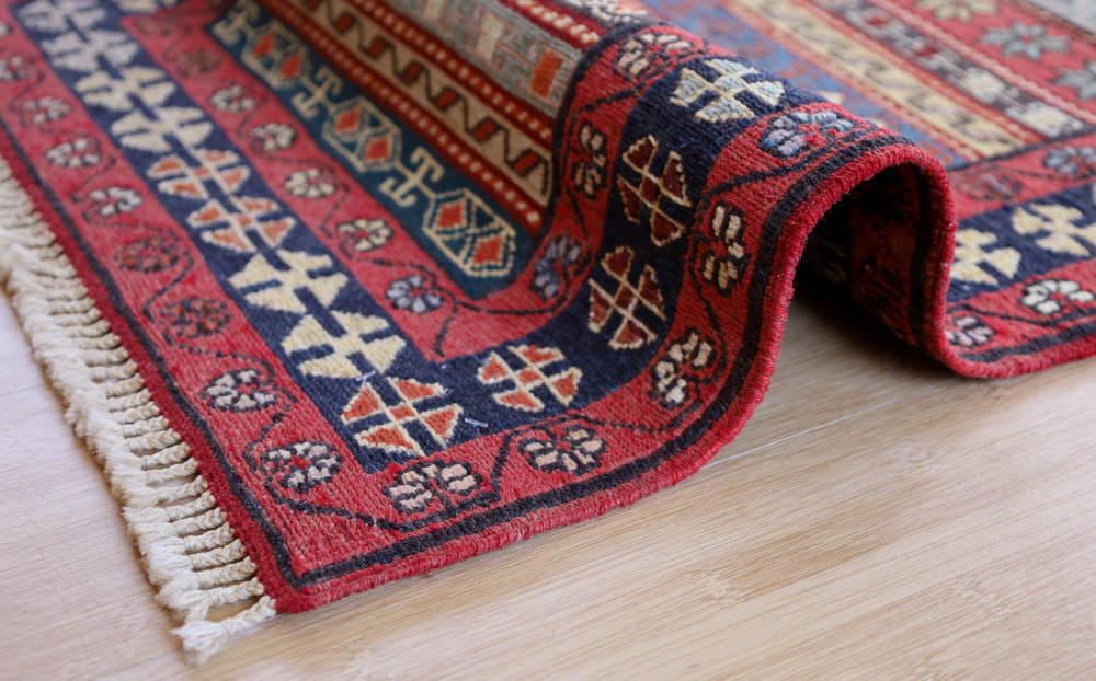 キリム玄関マット　イラン・ダシュテモガン産　107×56cm 部分画像6