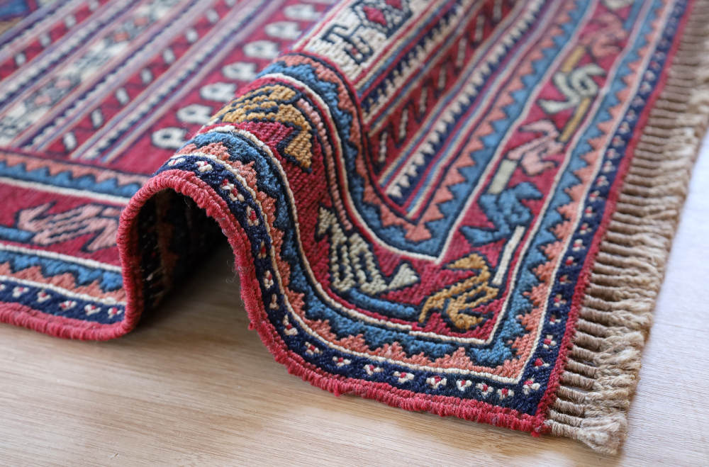 キリム玄関マット　イラン・ダシュテモガン産　102×54cm 部分画像6