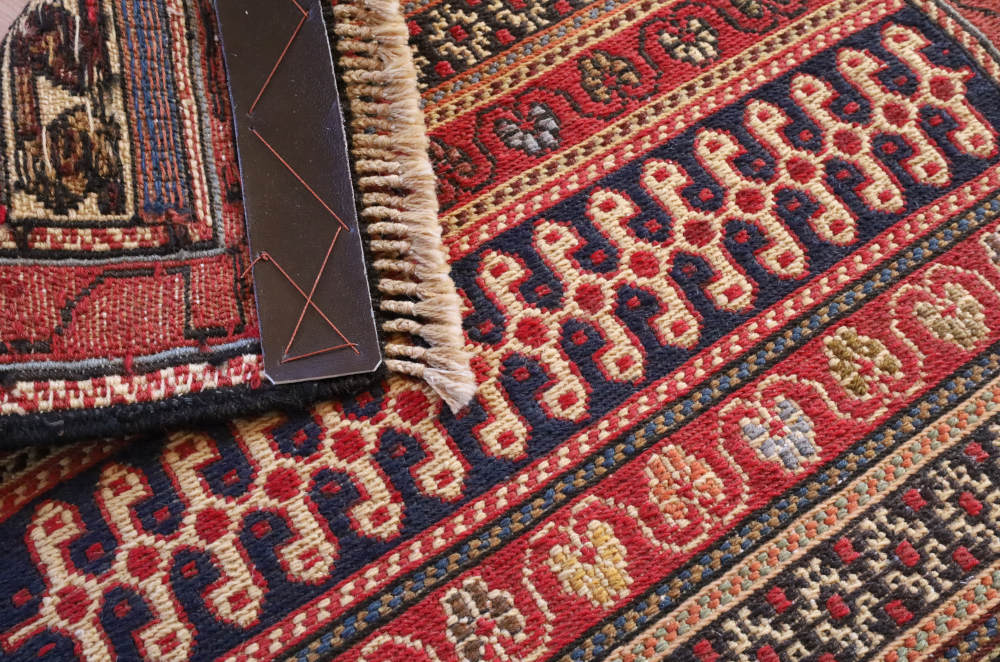 キリム玄関マット　イラン・ダシュテモガン産　104×55cm 部分画像3