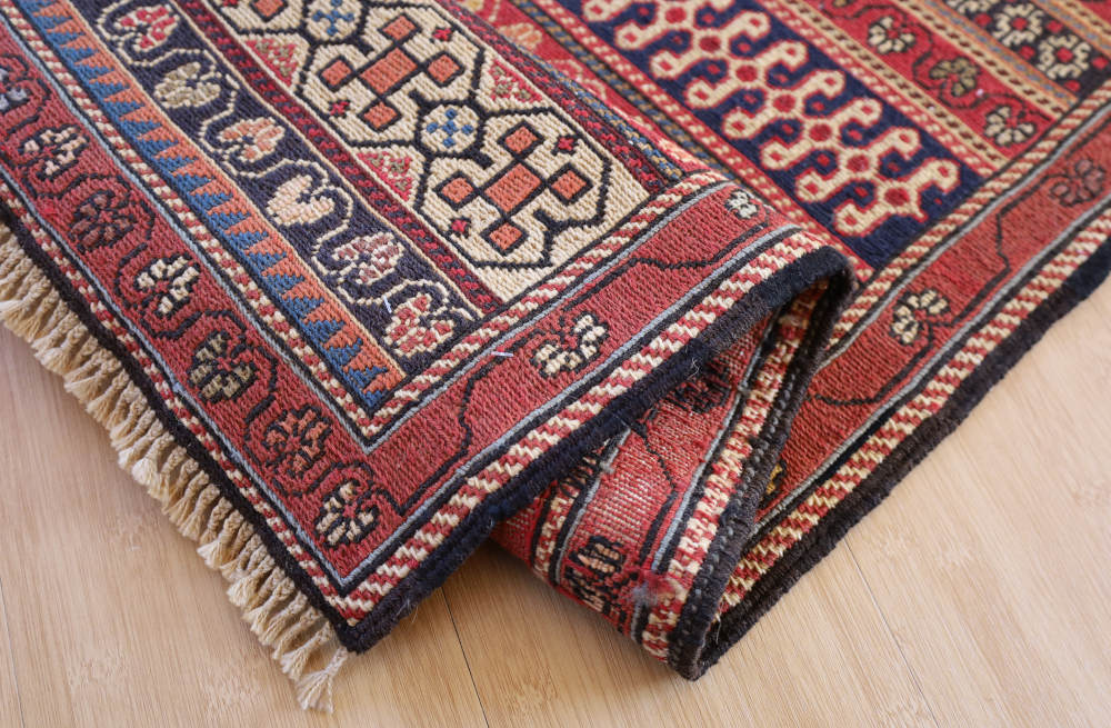 キリム玄関マット　イラン・ダシュテモガン産　104×55cm 部分画像5