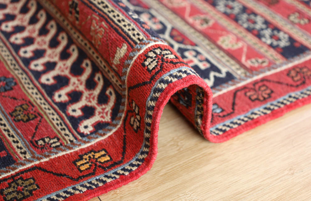 キリム玄関マット　イラン・ダシュテモガン産　98×53cm 部分画像6