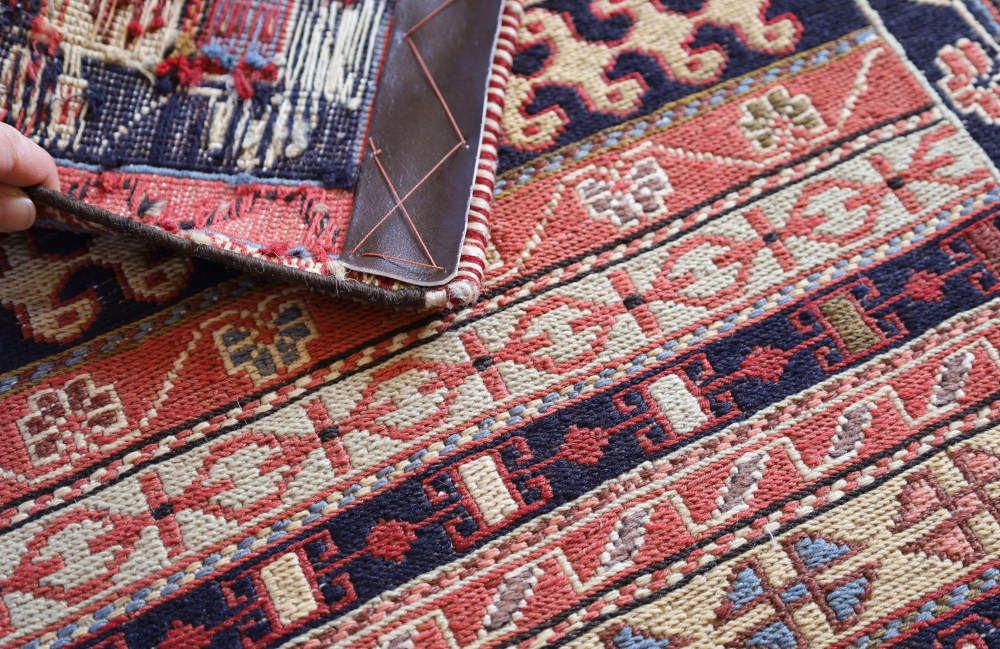 キリム玄関マット　イラン・ダシュテモガン産　101×53cm 部分画像3