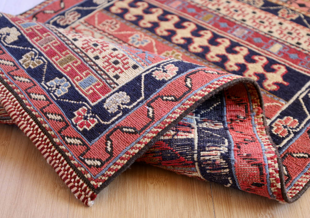 キリム玄関マット　イラン・ダシュテモガン産　101×53cm 部分画像5