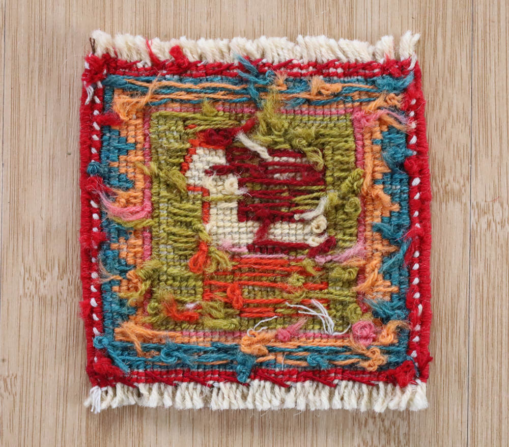  ミニキリム　ダシュテモガン産　km0001