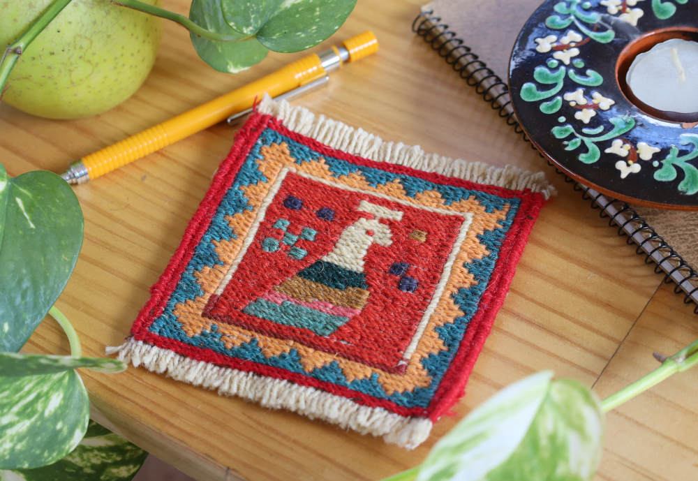  ミニキリム　ダシュテモガン産　km0003