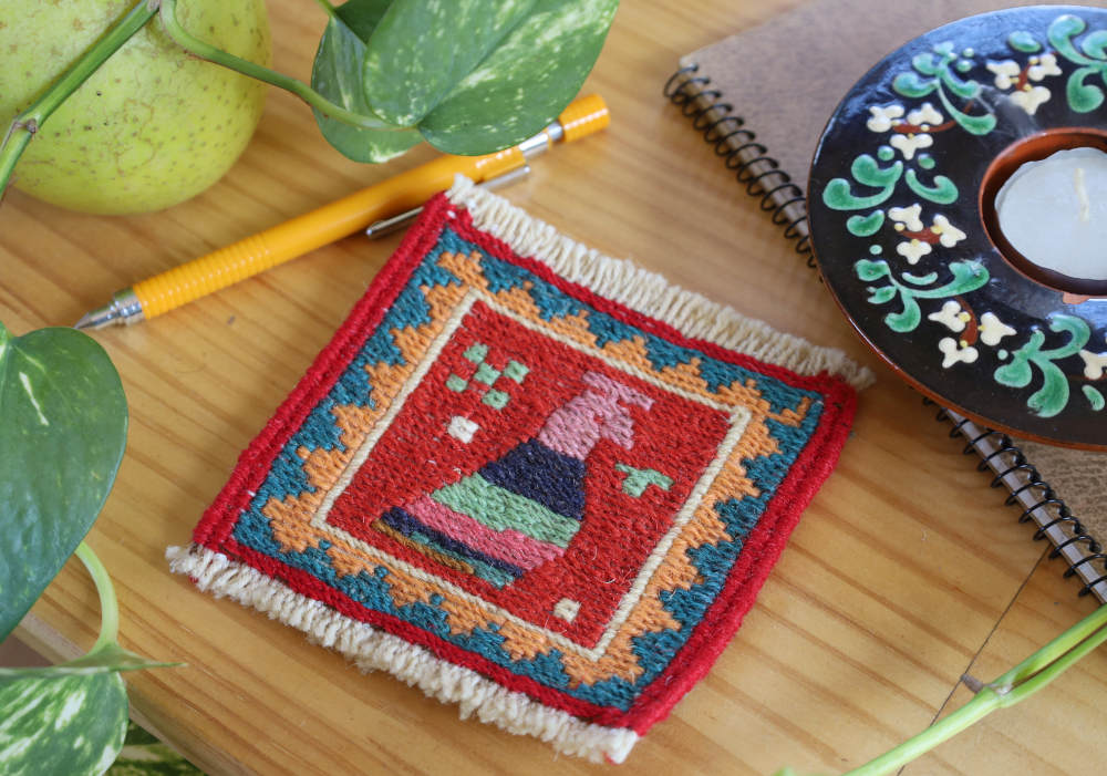  ミニキリム　ダシュテモガン産　km0004