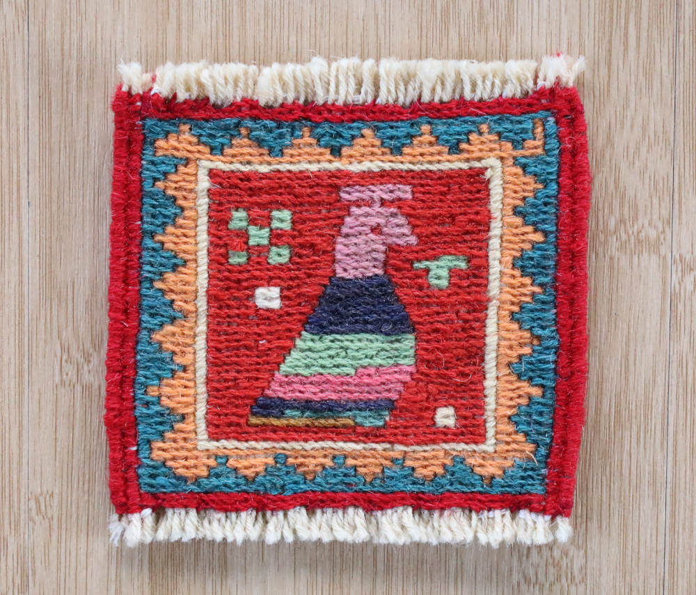  ミニキリム　ダシュテモガン産　km0004