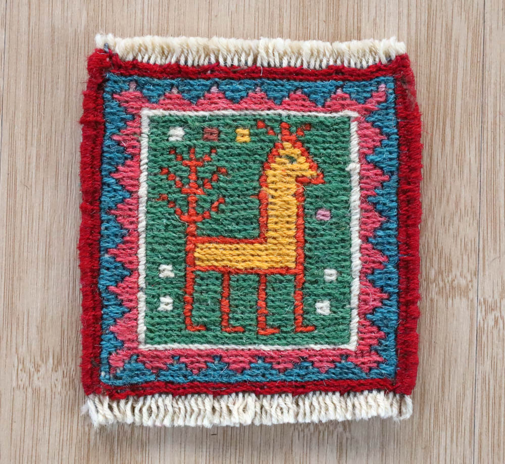  ミニキリム　ダシュテモガン産　km0005