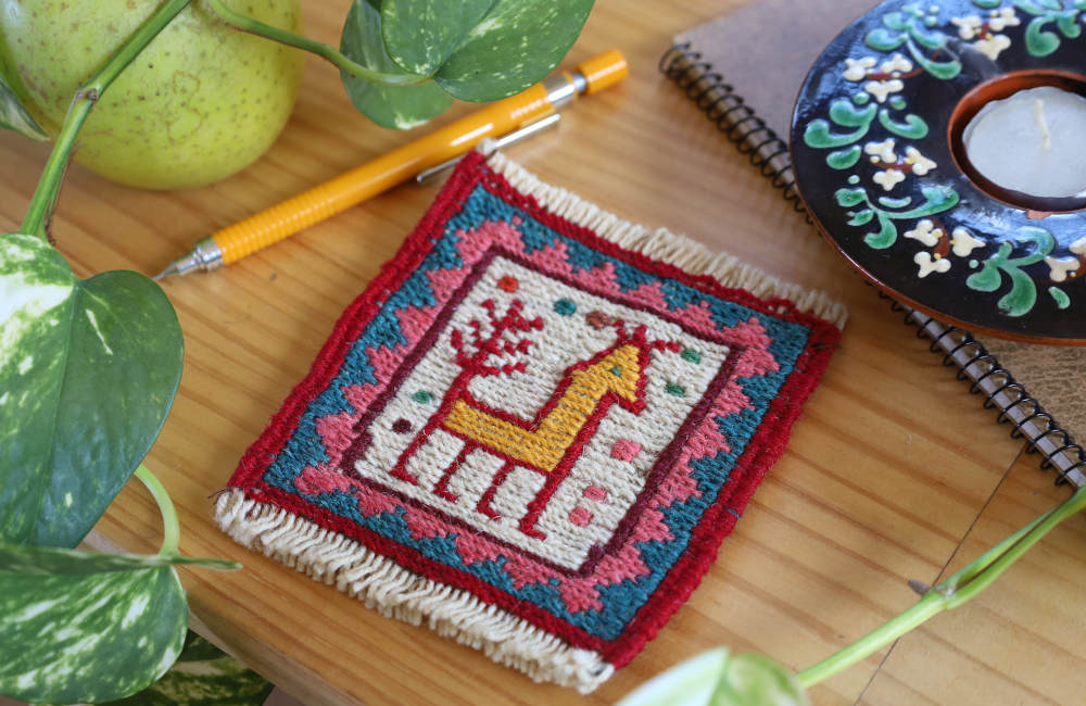  ミニキリム　ダシュテモガン産　km0007