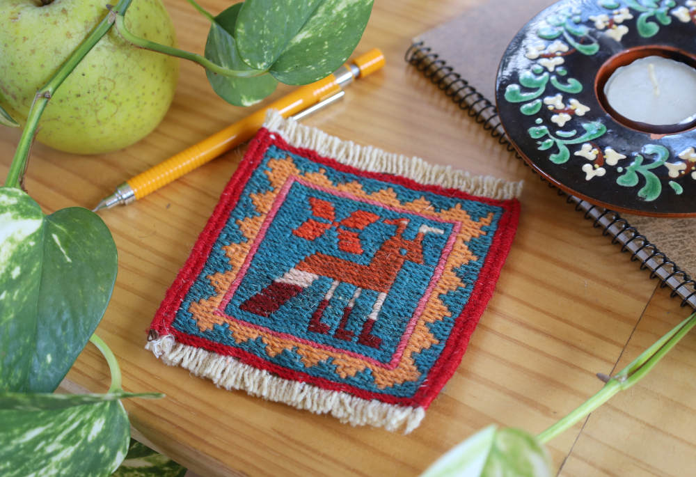  ミニキリム　ダシュテモガン産　km0008