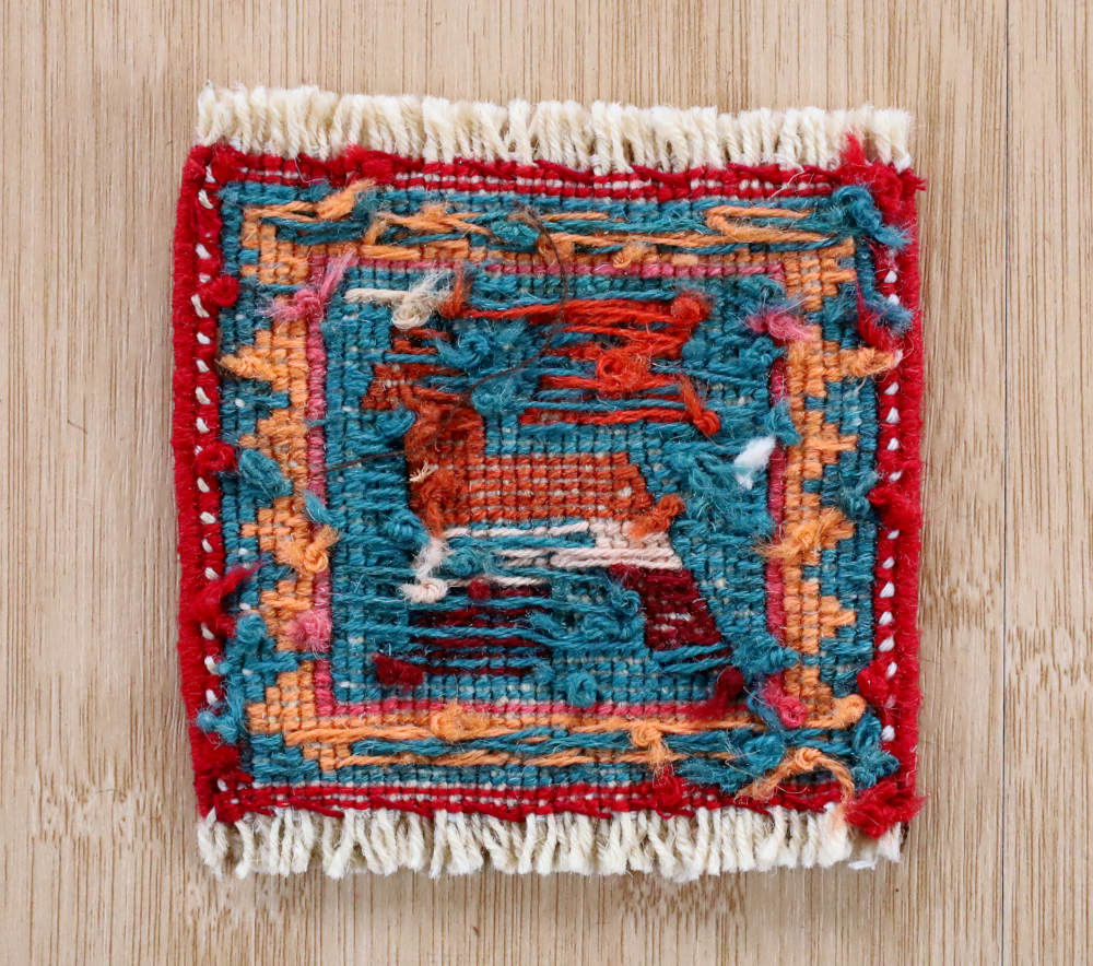  ミニキリム　ダシュテモガン産　km0008