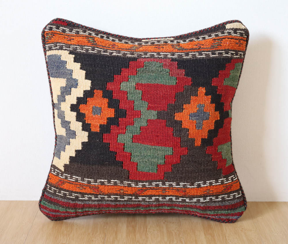 オールドキリムクッションカバー