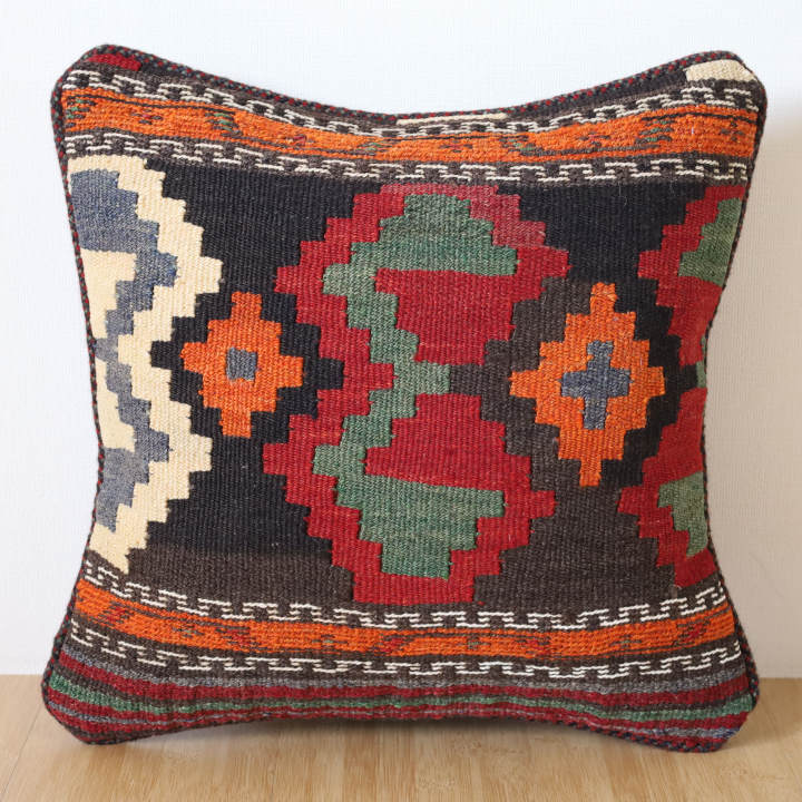 オールドキリムクッションカバー
