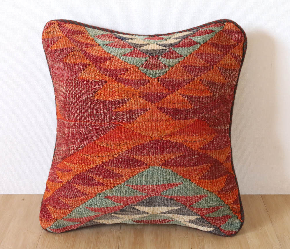 オールドキリムクッションカバー
