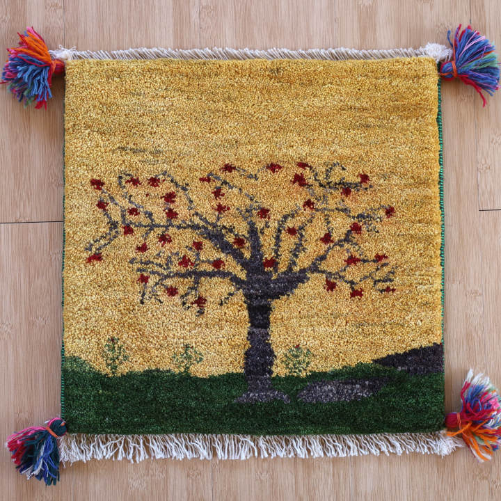 ギャッベ イラン・シーラーズ産　123×82cm