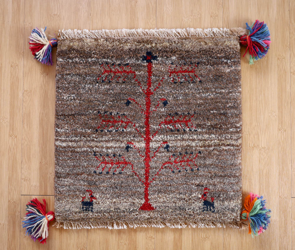 ギャッベ座布団cz21681の全体像